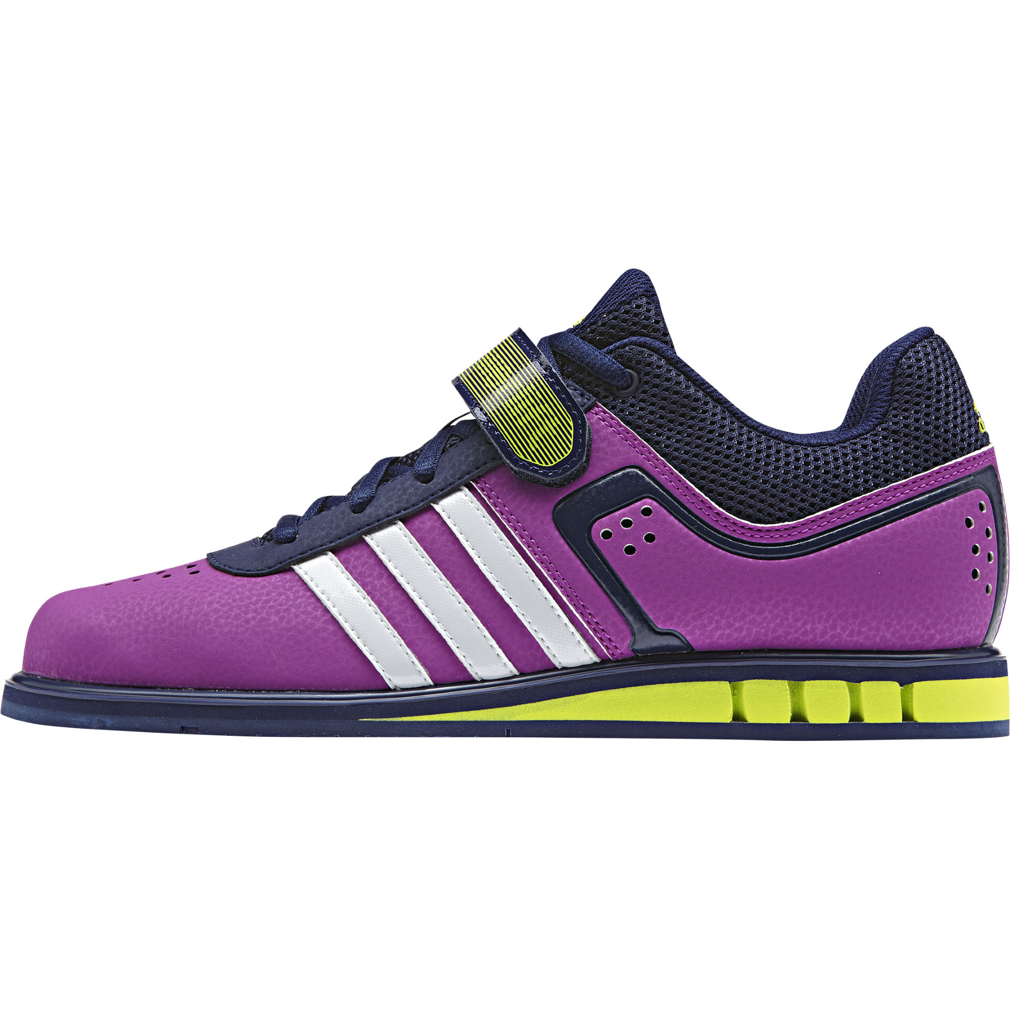 Adidas-Women-s-Powerlift-2-Shoes-SS15-Training-Running-Shoes-Pink-White-Yellow-SS15-B39860 Strength