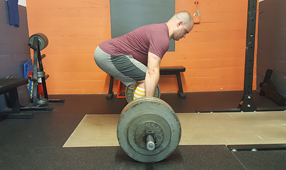 Separating steps 2 and 3 in the deadlift