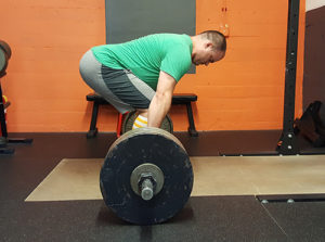 Correct deadlift