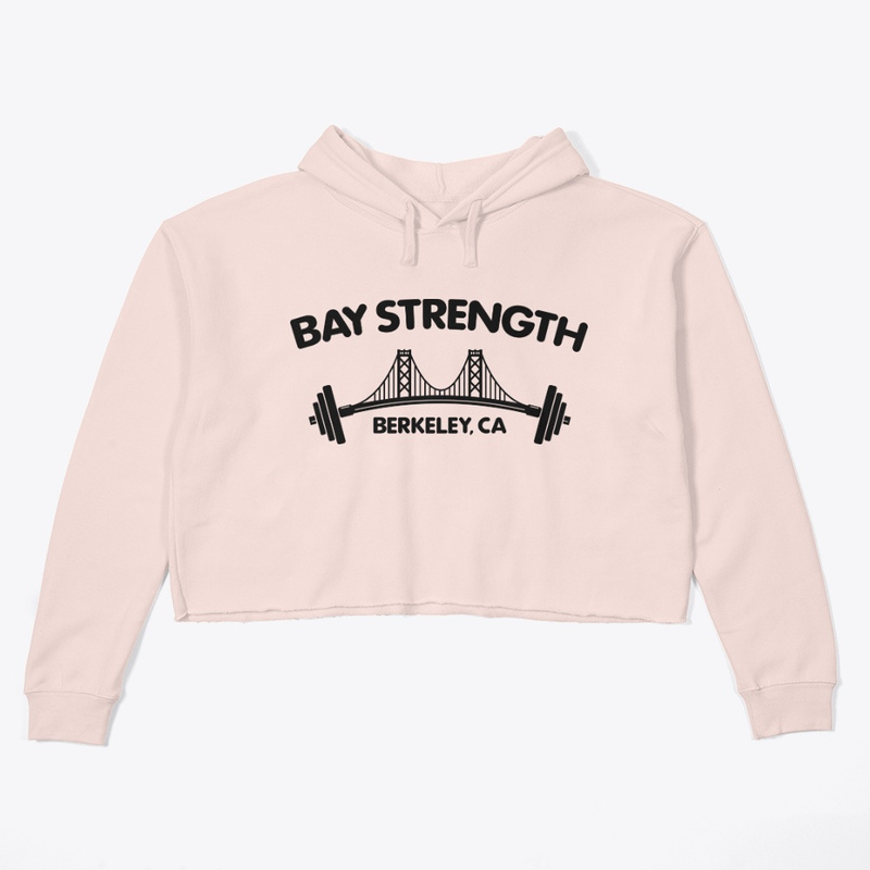 Bay Strength Crop Hoodie